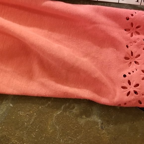 COPY - COPY - Laser Cut Peach Top - Picture 6 of 9